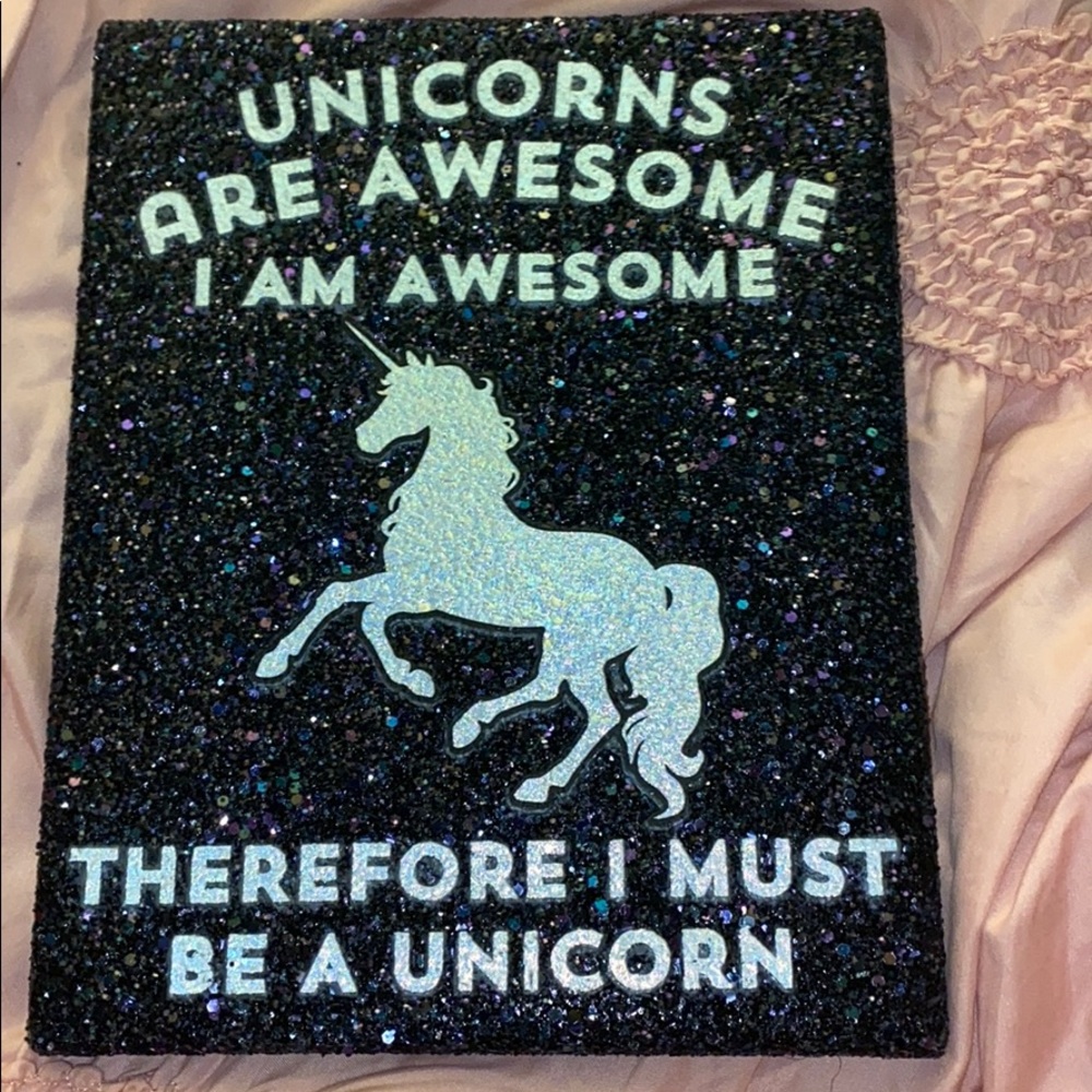 A Unicorn Quote Art Decor